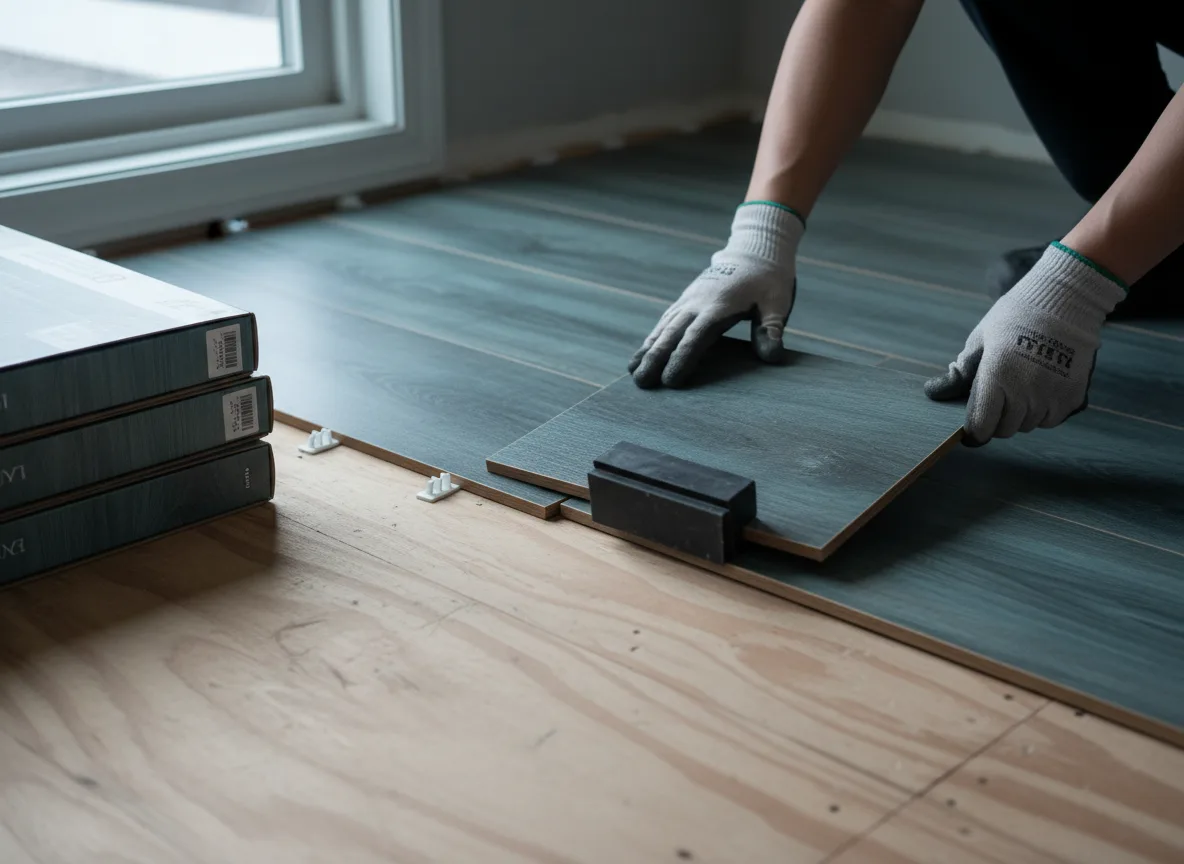 Luxury Vinyl Plank Installation company in Colwell, IA